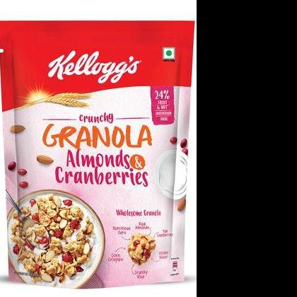 Kelloggs Almonds & Cranberries Crunchy Granola 460 g